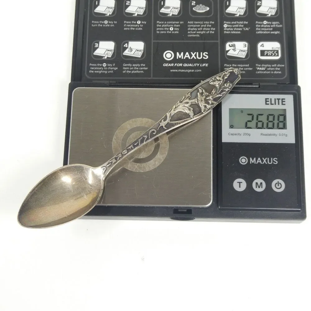 California Sterling Silver Souvenir Spoon Vintage 5.5